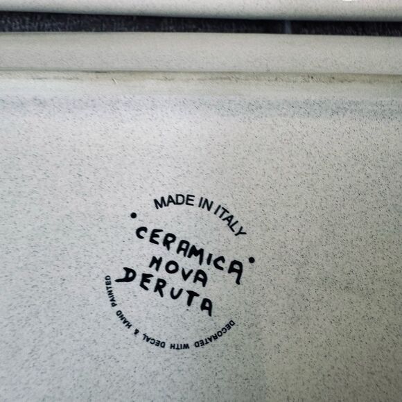 Ceramica Nova Deruta Ricco Oval Long Serving Tray Platter Plate - Picture 3 of 4